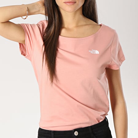 The North Face - Tee Shirt Femme Red Box 3BOB Rose
