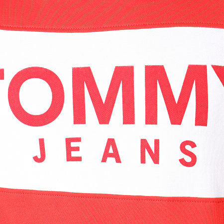 Tommy Hilfiger - Sweat Capuche Bold Logo 6106 Rouge