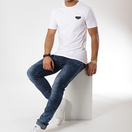 Antony Morato - Tee Shirt Logo Basic Blanc