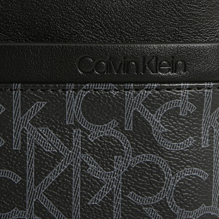 Calvin Klein - Sacoche Mono Flat Crossover 4348 Noir Gris