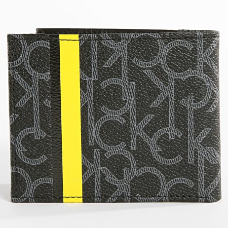 Calvin Klein - Porte cartes Mono Slimfold 6CC 4412 Noir