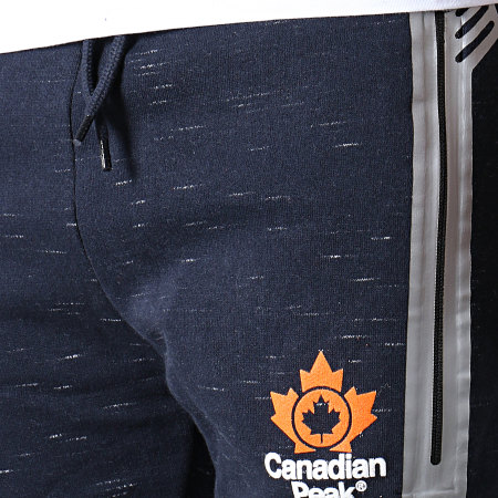 Canadian Peak - Pantalon Jogging A Bandes Madigan Bleu Marine Noir
