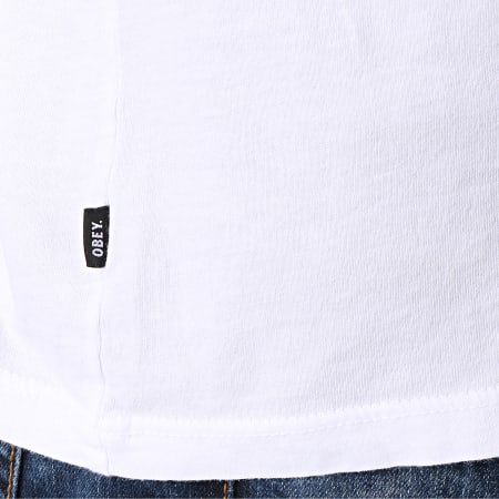 Obey - Tee Shirt Wasteland Blanc