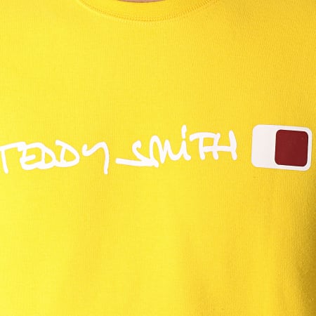 Teddy Smith - Sweat Crewneck Strat Jaune