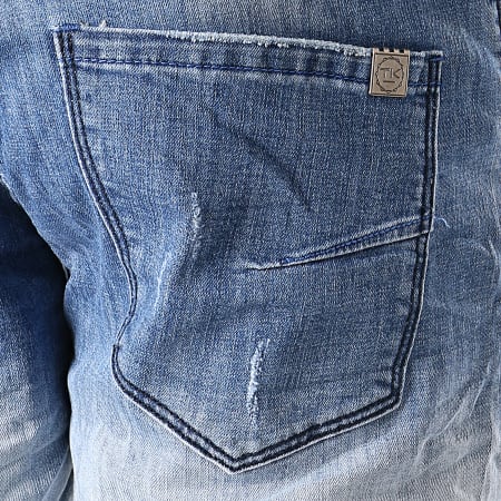 Terance Kole - Short Jean 77020 Bleu Wash