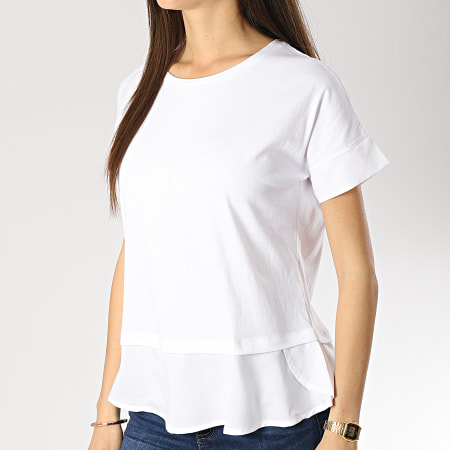 Tiffosi - Tee Shirt Femme Nur Blanc