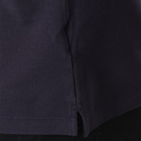 Calvin Klein - Polo Manches Courtes Color Block Detail 1182 Bleu Marine
