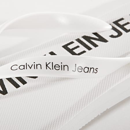 Calvin Klein - Tongs Errol Jelly S0604 Bright White