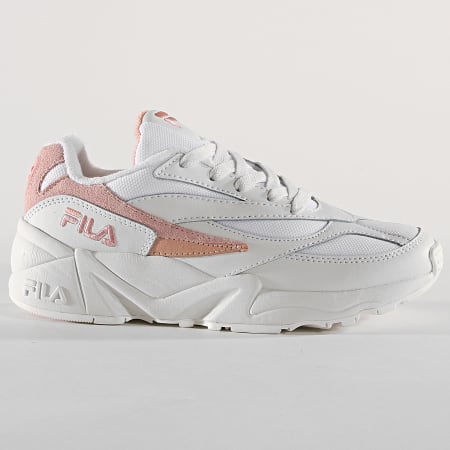 White salmon pink fila best sale