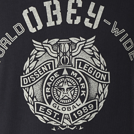 Obey - Tee Shirt Global Legion Noir