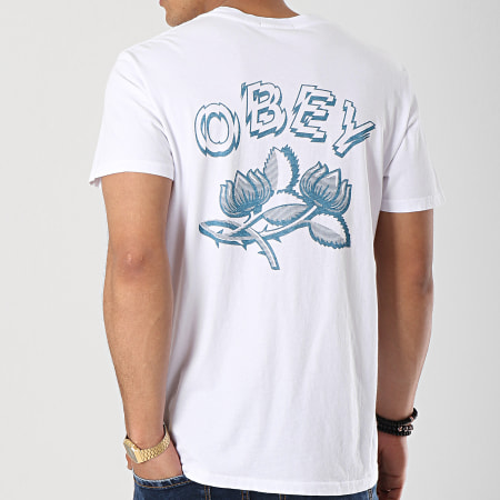 Obey - Tee Shirt Briar Blanc