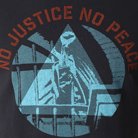 Obey - Tee Shirt No Justice Noir