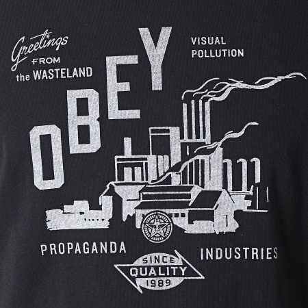 Obey - Tee Shirt Wasteland Noir