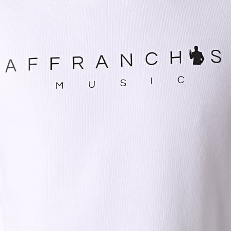 Affranchis Music - Felpa girocollo bianco