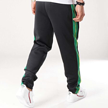 Ellesse - Pantalon Jogging Avec Bandes Jet SHA06417 Noir Vert