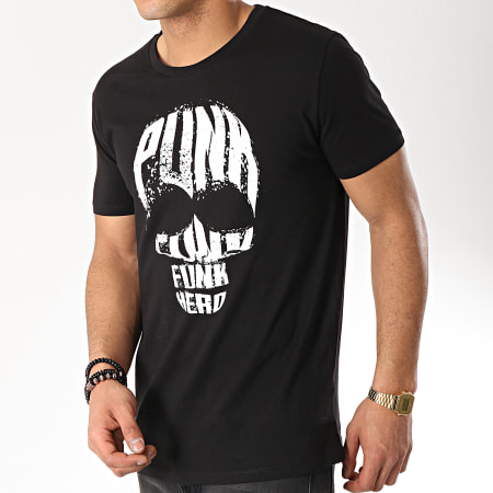 JoeyStarr - Camiseta Punk Funk Skull Negra