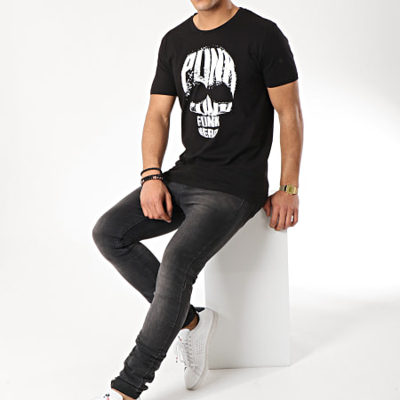 JoeyStarr - Camiseta Punk Funk Skull Negra