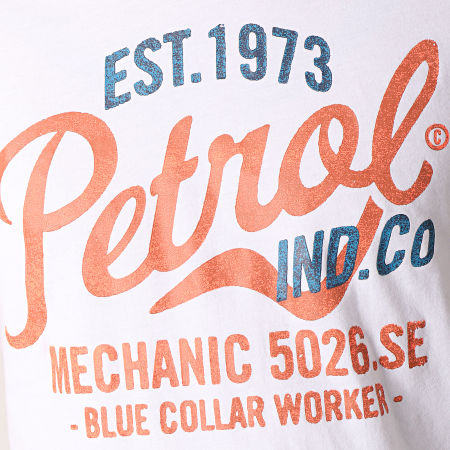 Petrol Industries - Tee Shirt 602 Blanc