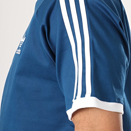 Adidas Originals - Tee Shirt CW DV1631 Bleu Ciel Blanc 