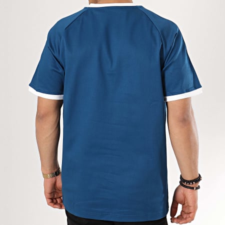 Adidas Originals - Tee Shirt CW DV1631 Bleu Ciel Blanc 