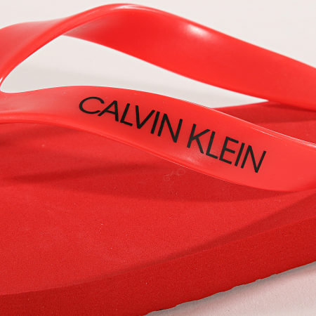 Calvin Klein - Tongs 0341 Rouge