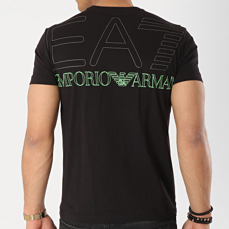 EA7 Emporio Armani - Tee Shirt 3GPT05-PJ02Z Noir Vert