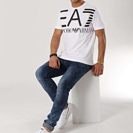 EA7 Emporio Armani - Tee Shirt 3GPT06-PJ02Z Blanc