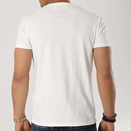 Superdry - Tee Shirt Shirt Shop M10105CT Blanc
