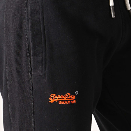 Superdry - Pantalon Jogging Orange Label Lite M70104AT Noir
