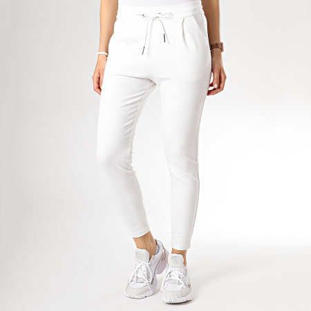 Vero Moda - Pantalon Femme Eva Loose Blanc