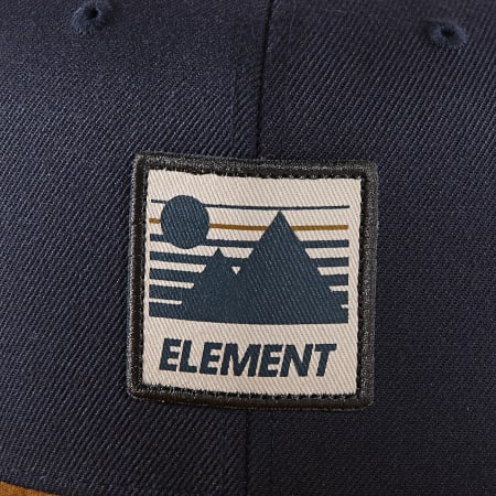 Element - Casquette Snapback Trenker Bleu Marine Camel