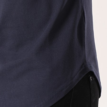 Gym King - Tee Shirt Oversize Laver Retro Taped Bleu Marine