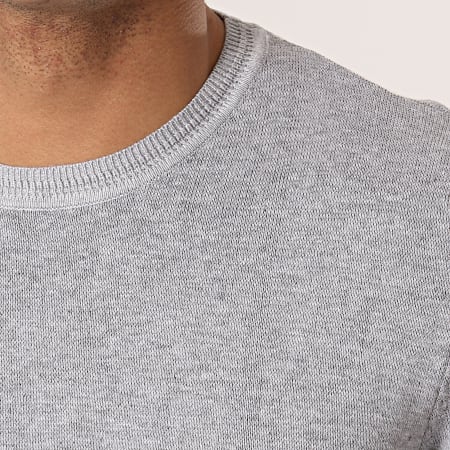 Jack And Jones - Pull Silas Gris Chiné