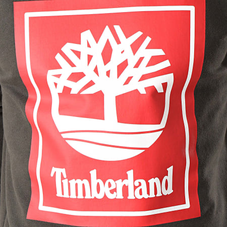 Timberland - Sweat Crewneck Stack Logo TB0A1O9H Gris Anthracite Rouge
