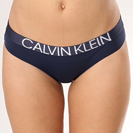 Calvin Klein - Culotte Femme QF5183E Bleu Marine