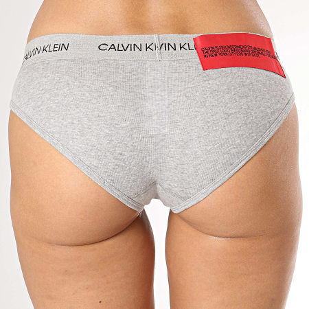 Calvin Klein - Culotte Femme QF5252E Gris Chiné