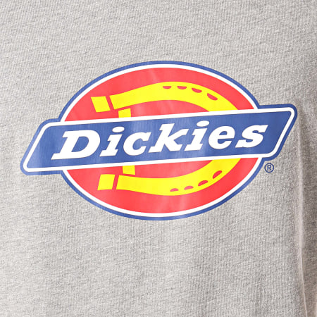 Dickies - Tee Shirt Horseshoe Gris Chiné