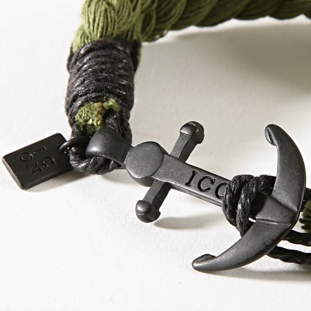 Icon Brand - Bracelet Captain Flint Vert Kaki