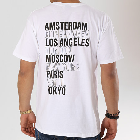 Obey - Tee Shirt Obey Intl City Blanc 