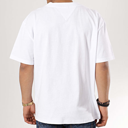 Tommy Hilfiger - Tee Shirt Oversize Tommy 6080 Blanc