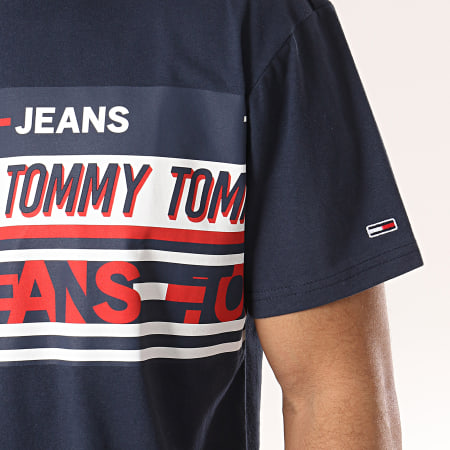 Tommy Hilfiger - Tee Shirt Essential Tommy 6090 Bleu Marine
