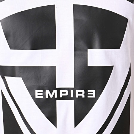 93 Empire - Tee Shirt 93 Square Blanc