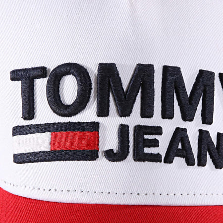Tommy Hilfiger - Casquette Trucker TJM 4675 Blanc Rouge Bleu Marine