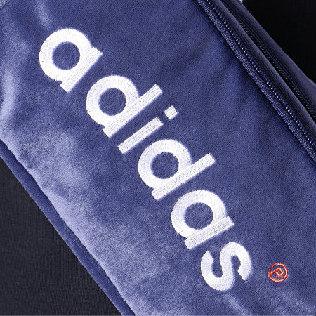 Adidas Originals - Sac Banane Velours Waistbag Bleu Marine