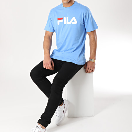 Fila - Tee Shirt Pure 681093 Bleu Clair
