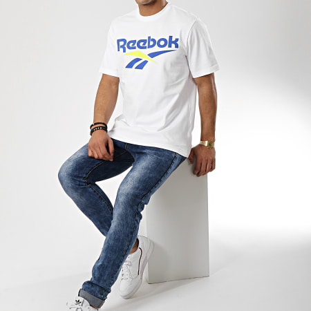 Reebok - Tee Shirt Classics Vector DYX3818 Blanc