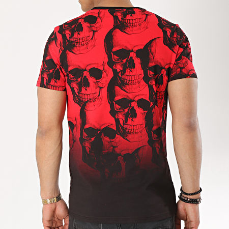 Terance Kole - Tee Shirt 98224 Rouge Noir