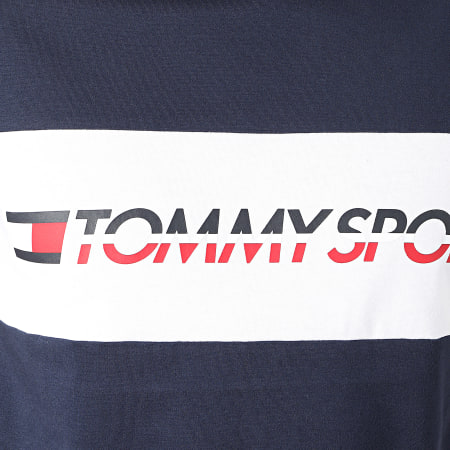 Tommy Hilfiger - Tee Shirt Logo Driver 0082 Bleu Marine 