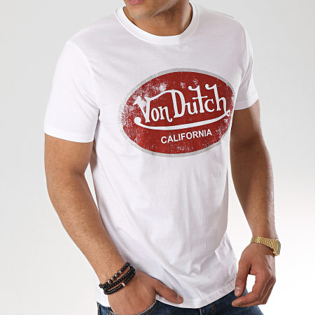 Von Dutch - Tee Shirt Aaro Blanc