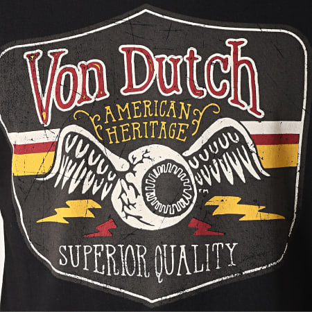 Von Dutch - Tee Shirt Gas Noir